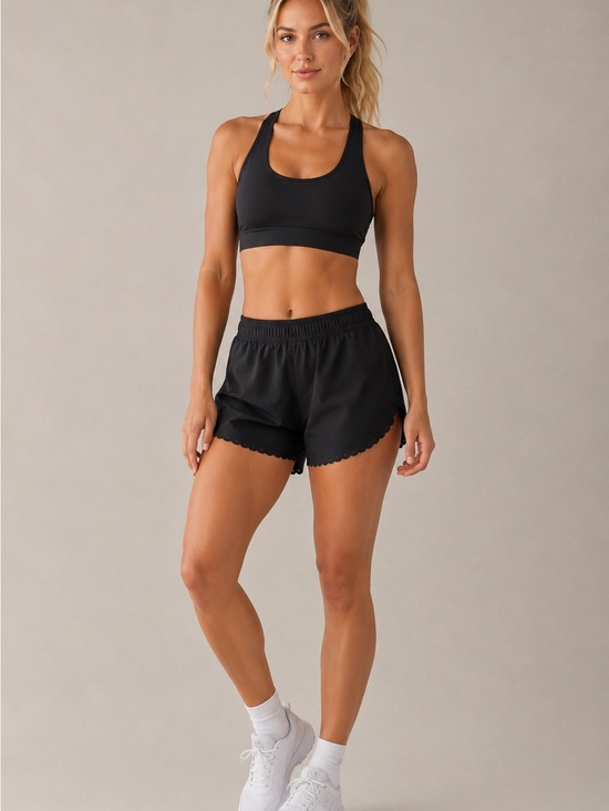 lululemon athletica Pants - lululemon athletica Black Athletic Shorts-Size 4